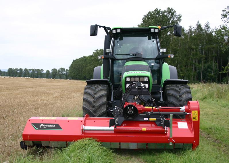 Kverneland Chopper FRO Front, Rear, Offset! 12 Multi-purpose - for chopping grass, pasture, set-aside land and stubble.