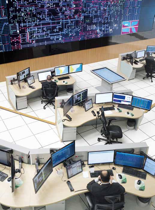 Power transmission, power distribution and smart grid Monitoring the Brazilian grid One of Brazil s four regional control centers is located in Rio de Janeiro.