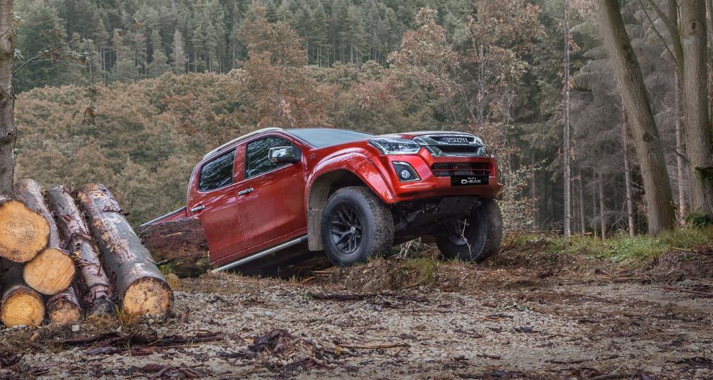BUILT FOR THE TOUGHEST TERRAINS The Isuzu D-Max Arctic Trucks AT35 comes with the following specification: EXTERIOR LED Daytime Running Lights Extended Profile Side Steps Arctic Trucks Chrome Badge &