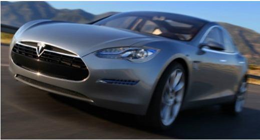 the Model S midsize electric vehicle is scheduled for launch at