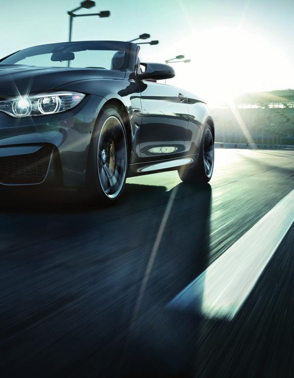 Optional Equipment Highlights M3 Saloon, M4 Coupé and Convertible 10 M DOUBLE CLUTCH TRANSMISSION.