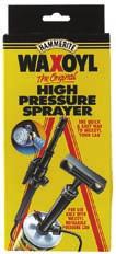 RUSTPROOFING RUSTPROOFING High Pressure Sprayer Simple, fast & effective coverage in conjunction with the 2.