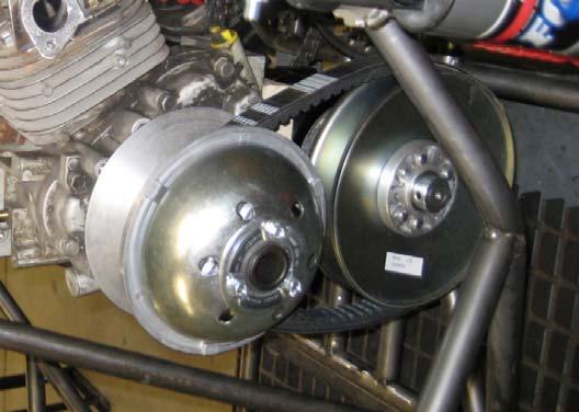 22 Speed verses RPM with CVT transmission Fig.