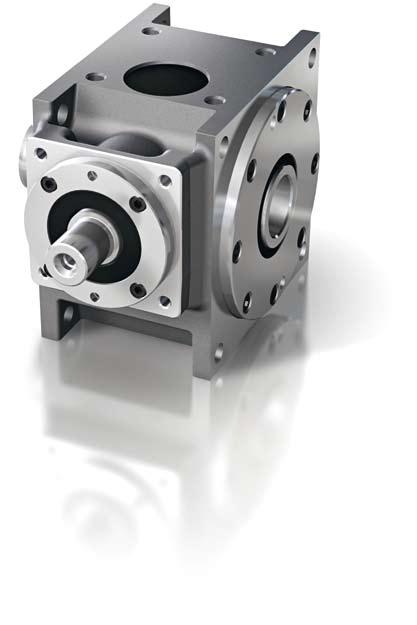 n Torsional vibration can be adjusted via the coupling stiffness. n The gearbox dimensions are identical for all ratios.