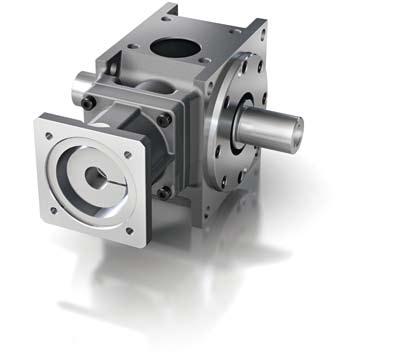 shaft version without input flange Adaptor flanges and couplings to suit all motors Subsequent motor type changes are possible ensuring
