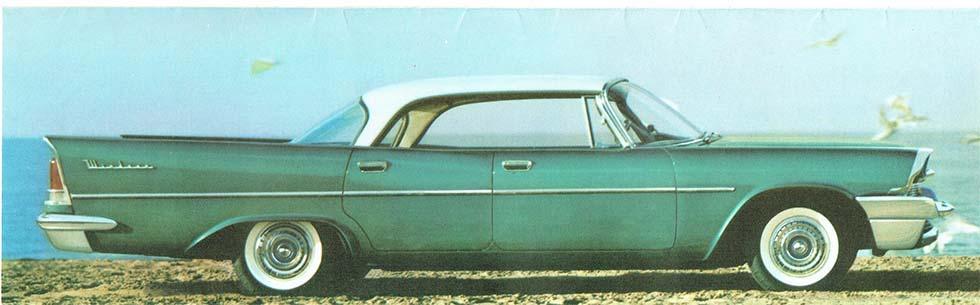 CAR IMAGES Continued The 1958 Windsor line was expected to carry the Division in this slow sales year, but 6,205 2-door Hardtop sales