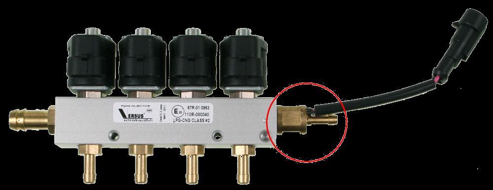 5.2. Map-sensor pressure connection Picture 5f: GAS temp.
