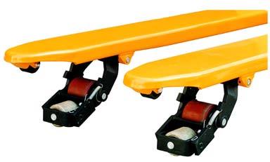 Hand Lift 6 Four Way Pallet Truck Unique 4-direcional movement capacity provides the flexibility to maneuver wide loads loads through standard aiales.