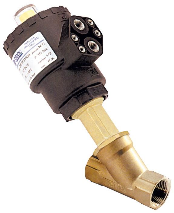 CHARACTERISTICS The ZEUS bronze pneumatic actuated valve is dedicated to the automatic shut-off of fluid pipework.