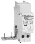 Multi 9 C60 and C120 Accessories Accessories for C60 and C120➀ Electrical Auxiliaries Possible Combinations Mounted the left of the circuit breaker with a maximum width of 54mm.