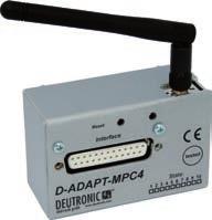 DBL MPC4 Network Adapter for ETHERNET and WLAN Note: The industrial network adapter is plugged directly to the