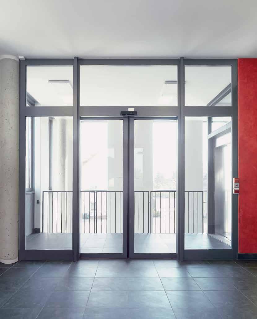 T30 RS aluminium automatic sliding door Perfection and