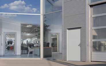 Function doors From sturdy steel internal doors and secure apartment entrance doors to fully glazed office doors up to external doors with thermal break, Hörmann