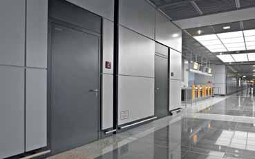 Steel and stainless steel multi-function doors Steel multi-function doors offer crucial advantages for architects and building owners: doors with different functional