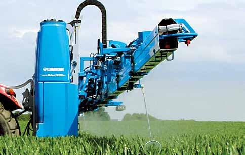 (SEH) Sirius 10 with electronic control (EcoSpray or MegaSpray) Sirius 10/1600 Sirius 10/1900 1,900 l tank volume HE boom with package folding; SEH