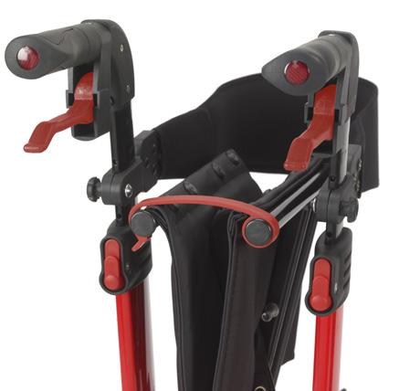 Introduction The Walking aid is suitable for a single user with limited mobility. The nitro is ideal for indoor and outdoor use. 1. Bag 2. Back Rest 3.