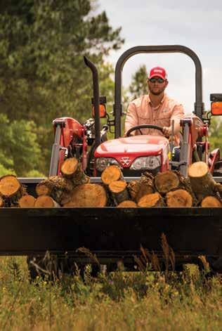 2700E SERIES These hardworking, matter-of-fact tractors combine the practicality of a compact tractor with the added functionality of a utility tractor.