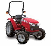 1700E SERIES The Massey Ferguson 1700E Series is a compact, no-nonsense workhorse that s easy to operate, easy to afford and easy to love.