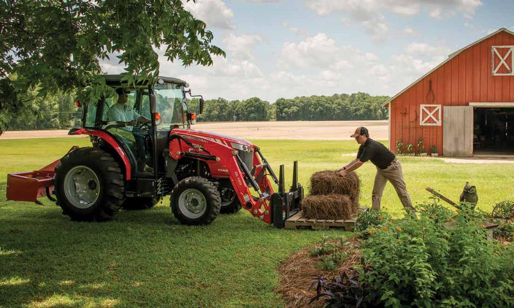 compact Massey Ferguson and your dealer support you with an industry-leading parts warranty as well