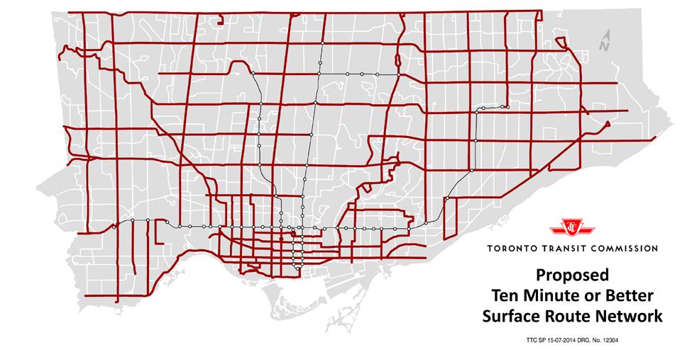OPPORTUNITIES TO IMPROVE TRANSIT SERVICE IN TORONTO Page 7 3.