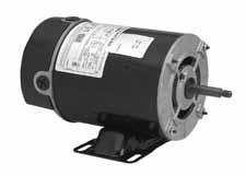 Above Ground Swimming Pool Pump Motors 12 & 3 O clock Conduit Entries 40 C Ambient Class B Insulation Rotation: CCW Pump End Through Bolt Mount 48/56 Base Mounting 3-1/2 Shaft Height Four Thru Bolts