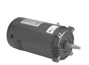 Two Compartment NEMA C-Face Pool Filter Motors Single Speed Auto Protector Capacitor Start and Capacitor Start-Capacitor Run NEMA 56C Face Mount Open Dripproof Rotation: CCW Pump End Sealed Ball