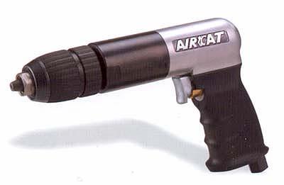 1/2 REVERSIBLE AIR DRILL It used to be said that if you muffle the noise, you ll reduce the power when it came to air tools. Balderdash!