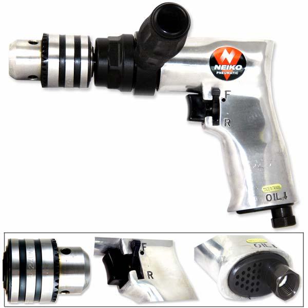1/2" REVERSIBLE AIR DRILL This is a heavy duty 1/2" air drill from Neiko Tools.