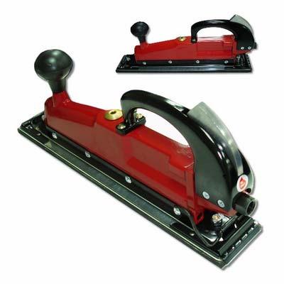 DUAL PISTON STRAIGHT LINE SANDER The dual piston straight line sander is very popular in auto body shops and performs on any type of plastic at any stage of the hardening process.