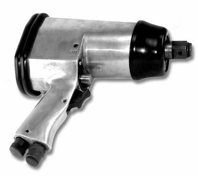 3/4" AIR IMPACT WRENCH These heavy duty 3/4" impact wrenches feature 500 foot pounds of torque, and the rocking dog clutch with oil lubrication.