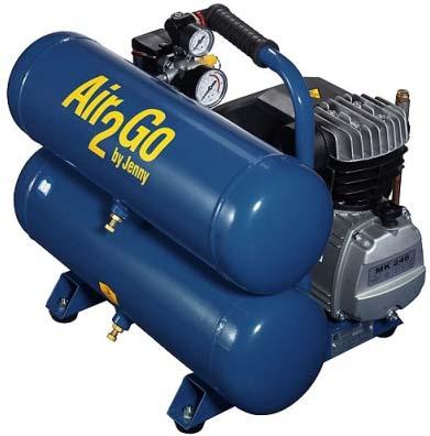 HAND CARRY AIR COMPRESSORS These hand carry air compressors are lightweight, compact and extremely portable.