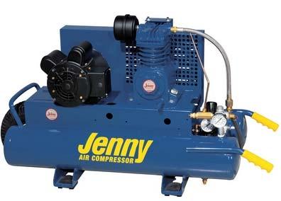 WHEELED PORTABLE AIR COMPRESSORS These single stage wheeled portable air compressors feature heavy duty cast iron compressor pumps made in Somerset, PA. USA.
