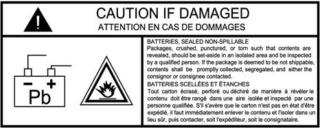 CAUTION! To de-energize the Battery Pack: 1. If the UPS is On press and release the On/Off/Test button. 2. Disconnect the UPS and the Battery Pack from the wall outlet. 3.