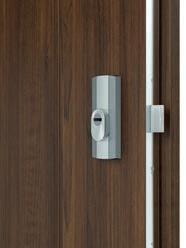 NOUGAT CHERRY A set consists of: door leaf + door frame + stainless