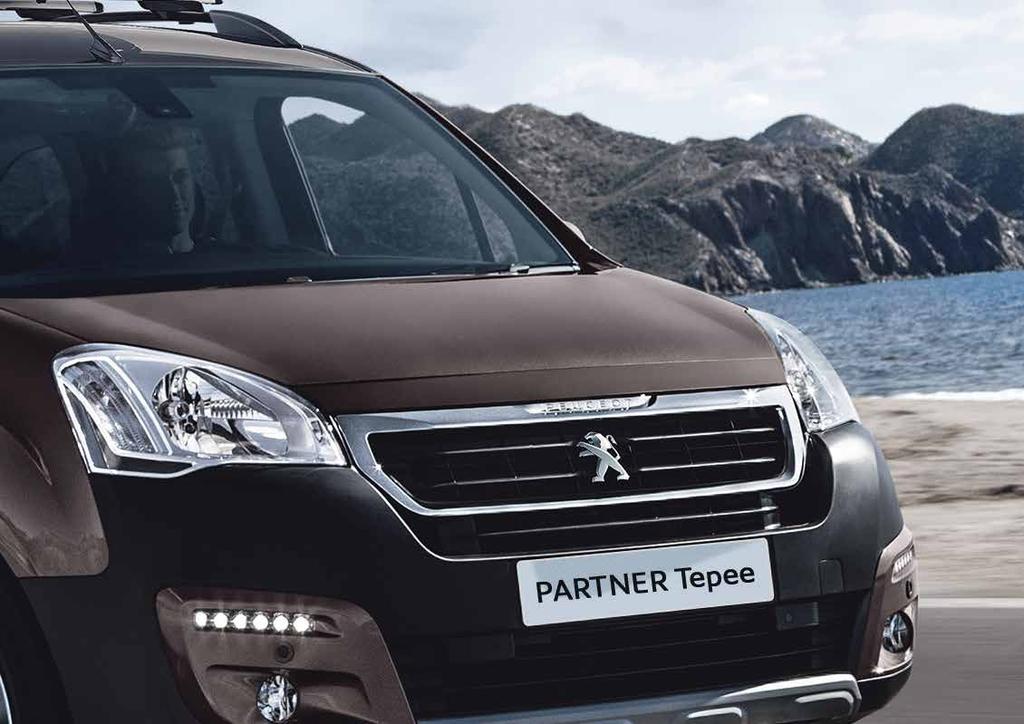 MAKE IT YOUR PARTNER TEPEE. PEUGEOT is pushing the boundaries of design with a host of accessories perfectly suited to your vehicle.