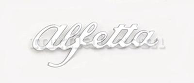 -GTV6 / Alfetta GTV->Emblems Alfetta Rear Script 145... Metal.