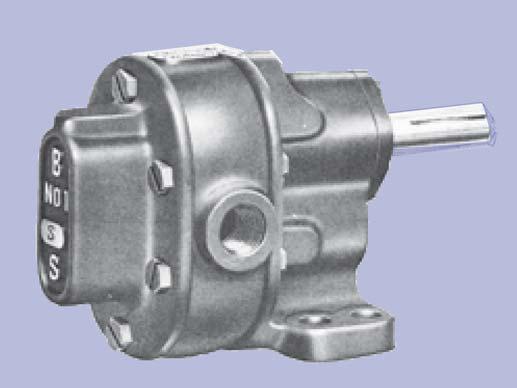 CLARK SOLUTIONS S Series Rotary Gear Pump Pressure to 200 PSI, Flow to 32 GPM, Drive Speed to 1800 RPM DESCRIPTION Series S pumps are general purpose positive displacement gear pumps and are a good