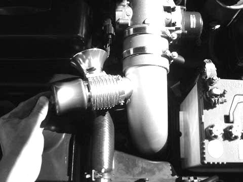Install your Turbosmart BOV onto the adaptor by following the instructions included with the BOV.