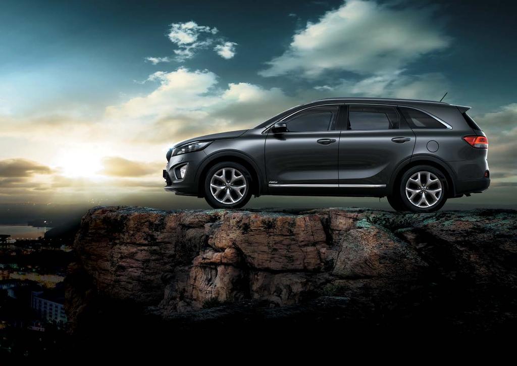 Equipped to get you right where you want to be. The rugged new KIA Sorento takes you to exciting new places, and offers you the equipment needed to make the journey with style and confidence.