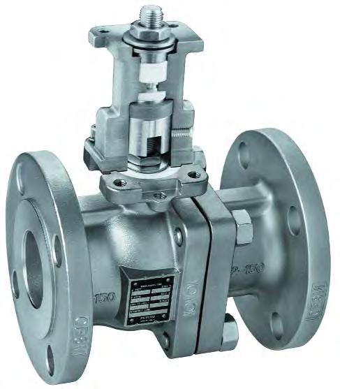 Fugitive Emissions Module 5 mounting pad top & bottom makes installation on Xomox Ball Valves and mounting of actuators simple and economical.