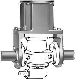 VIKING HEAVY DUTY PUMPS SERIES 49 FLANGE BRACKET VERTICAL INLINE MOUNTED PUMPS ( IM DRIVE) Section 54 Page 5 Issue C Vikg s Series 49 pump le can be mounted either vertically or horizontally to