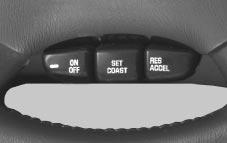 Cruise Control (If Equipped) When you apply your brakes or the parking brake, or the BRAKE light is on or have low brake fluid, the cruise control will turn off.