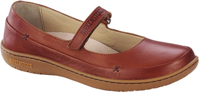 WOMEN IONA SHOES IONA LEATHER DARK RED IONA LEATHER NUT IONA LEATHER BLACK BIRKENSTOCK SANDALS SHOES R 1004 577 36-42 B0 9000 B $180.00 R 1004 579 36-42 B0 9000 B $180.