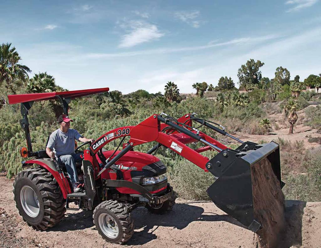 FARMALL B LOADERS CASE IH LOADERS ARE READY TO WORK FOR YOU. A loader turns a tractor into a versatile, powerful workhorse.