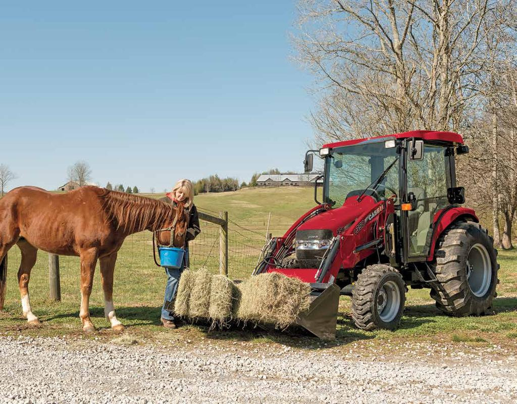 FARMALL B CVT THE FARMALL B CVT SHIFTING GEARS, SHIFTING PERSPECTIVES. It starts with the new continuously variable transmission (CVT).