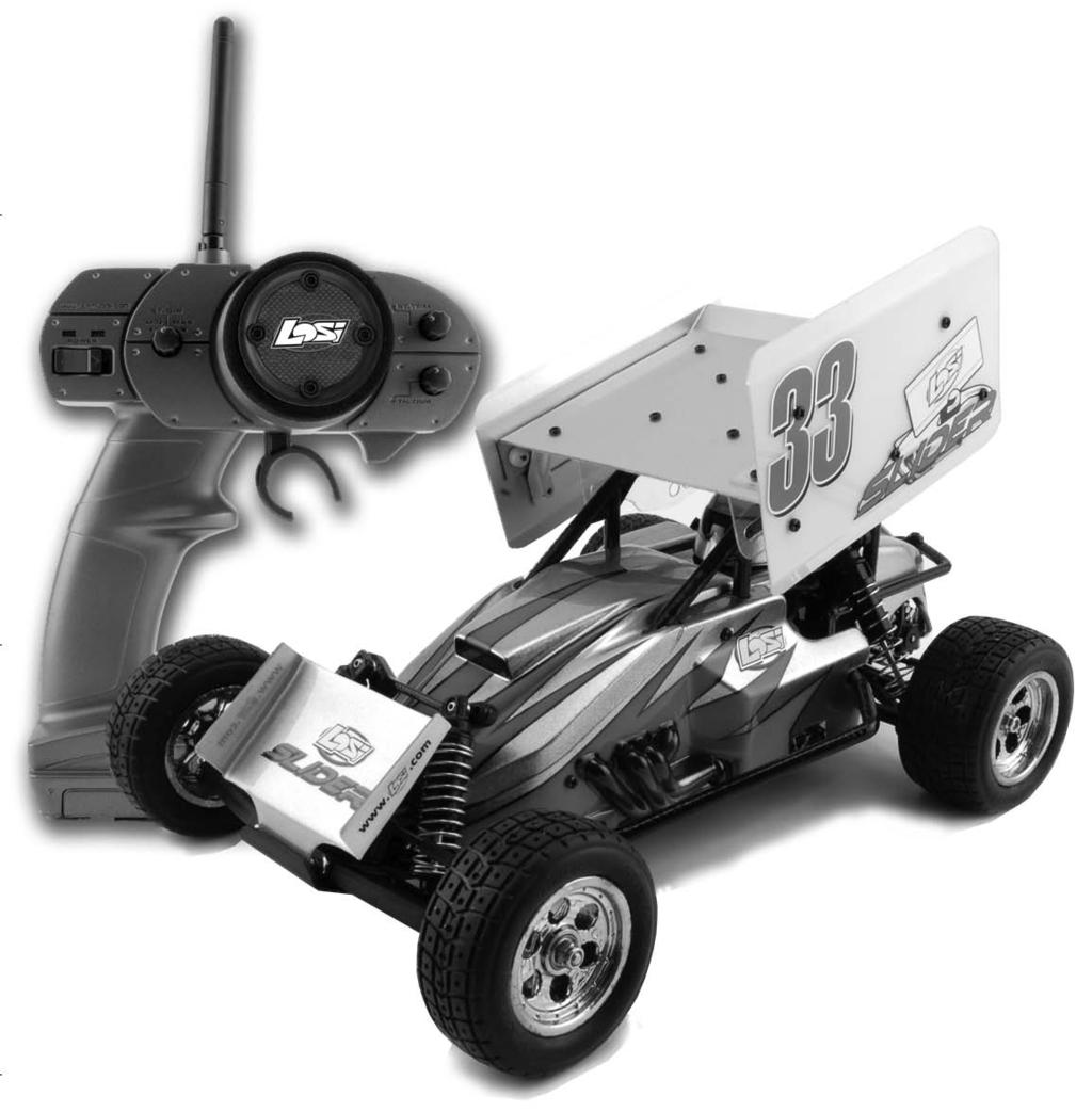 Operation Manual Thank you for choosing the Mini-Slider from Losi. This guide contains the basic instructions for operating your new Mini-Slider.