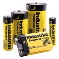 INDUSTRIAL ALKALINE BATTERIES Outline Panasonic Industrial Alkaline batteries are designed to provide consistent performance and longer lasting power in industrial and OEM applications.