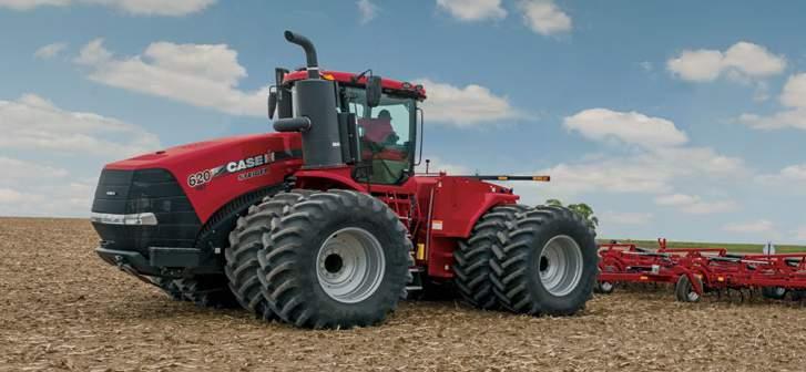 THE HIGH-EFFICIENCY POWERDRIVE. The rugged Case IH PowerDrive powershift transmission is featured on all Steiger tractors.