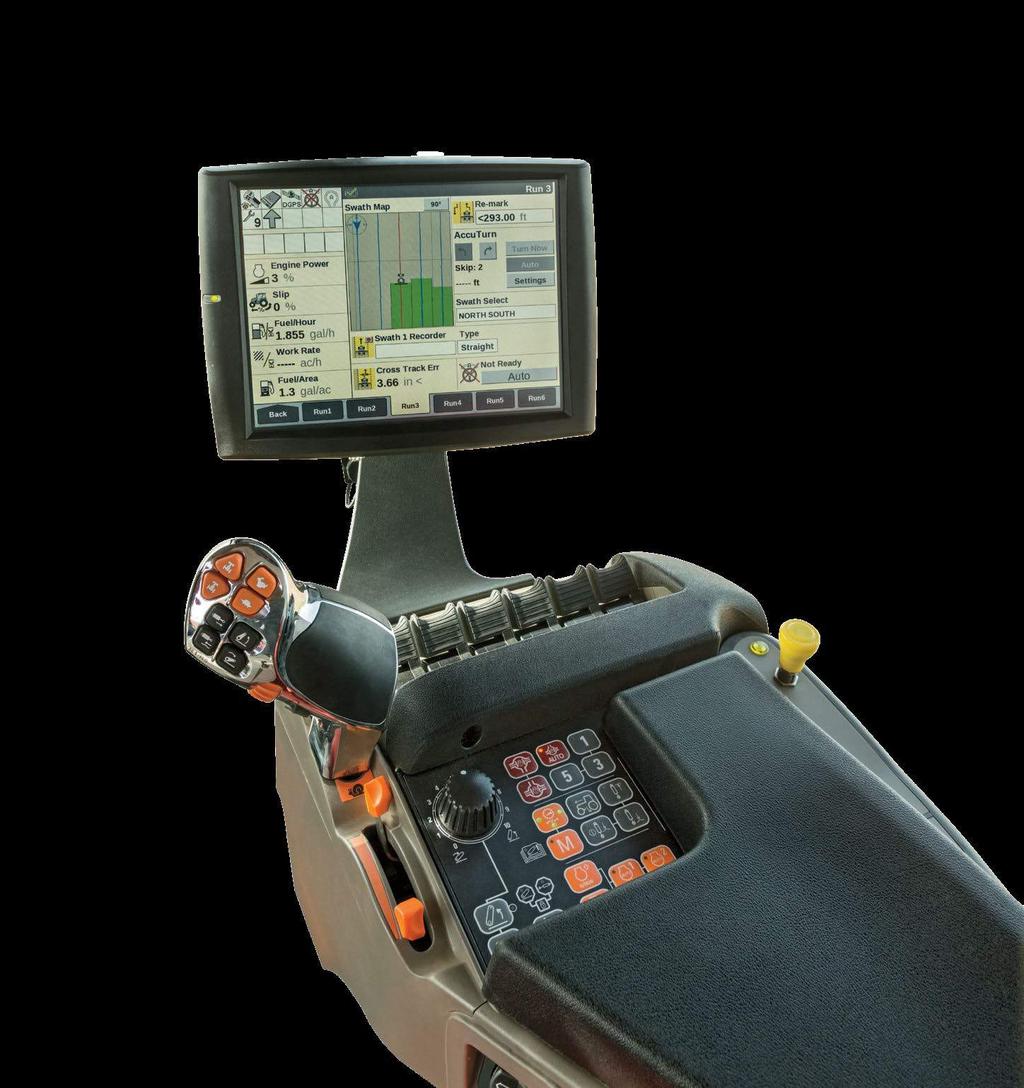 With easy-to-use controls, even novice operators turn into experienced users, maximizing efficiency, power and productivity.