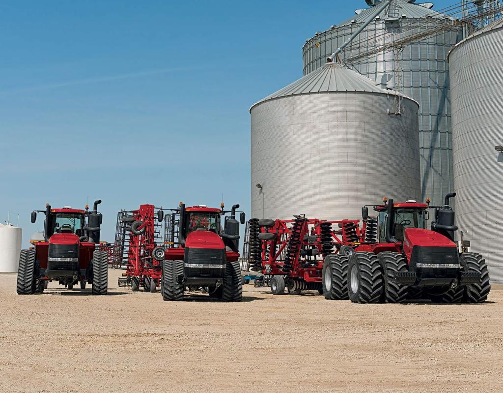 8 THE UPDATED STEIGER FAMILY: READY FOR ANYTHING.